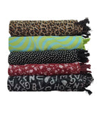 Flihaut Women Chiffon Georgette Printed Scarf Scarves Stole (50X172 Cms) Combo Pack Of 5 (Mixed_178)