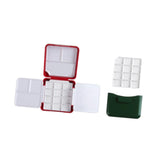 HEAVENGLOW Watercolor Palette Mini with Brush Washer for Sketching Acrylic Oil Painting Red|Crafts | Art Supplies | Painting Sup