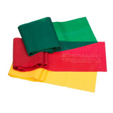 THERABAND Resistance Bands Set, Professional NonLatex Elastic Band For Upper & Lower Body Exercise, Strength Training without W