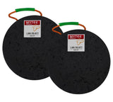 Mytee Products Round Outrigger Pad 15 Diameter, 1.5 Thick, 50,000 lbs WLL, RV Jack Pads | Crane Trailer Stabilizer Pads Lightwei