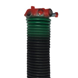 DURA-LIFT .243 x 2 x 33 Torsion Garage Door Spring (Green, Right Wound)