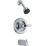 Delta T13420 Classic 13 Series Function Trim Kit with SingleSpray TouchClean Head, Chrome Tub & Shower, Without Rough