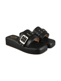 Shoetopia Women'S Block Heel Sandal,Black,7,B0CHYGJT3R