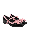 Shoetopia Bow Detailed Pink Marry Janes For Women & Girls /Eu36,Pink,3,B0FF3DWRZL