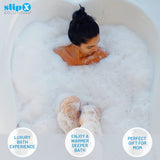 SlipX Solutions Bottomless Bath | Overflow Drain Cover for Tub | Best Gifts for Mom, Spa & Bath Accessories | Drain Block, Water