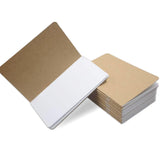 YIKANGHENG 12 Pcs Small Pocket Notebook, 5.5 Inch x 3.5 Inch Brown Cover32 Sheets (64 Pages) Blank Pages for Travel, Office Note