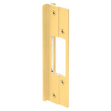 PrimeLine U 9482 Gold Anodized Latch Bolt Guard Plate (Single Pack)