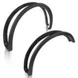 PIT66 Smooth Paintable Fender Flares Compatible with Ford F150 2018-2020, Black 4 PCS