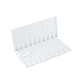 CALANDIS 25 Grids Watercolor Palette Hobbyist Professional Flip Foldable Paint Pallet | Palettes | Painting Tools & Accessories