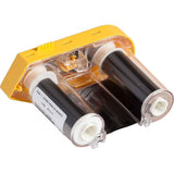 Brady (M61R6210) Printer Ribbon R6000 Series HalogenFree Ribbon for BMP61, M610, and M611 Printers. 2 W x 75 L, Black