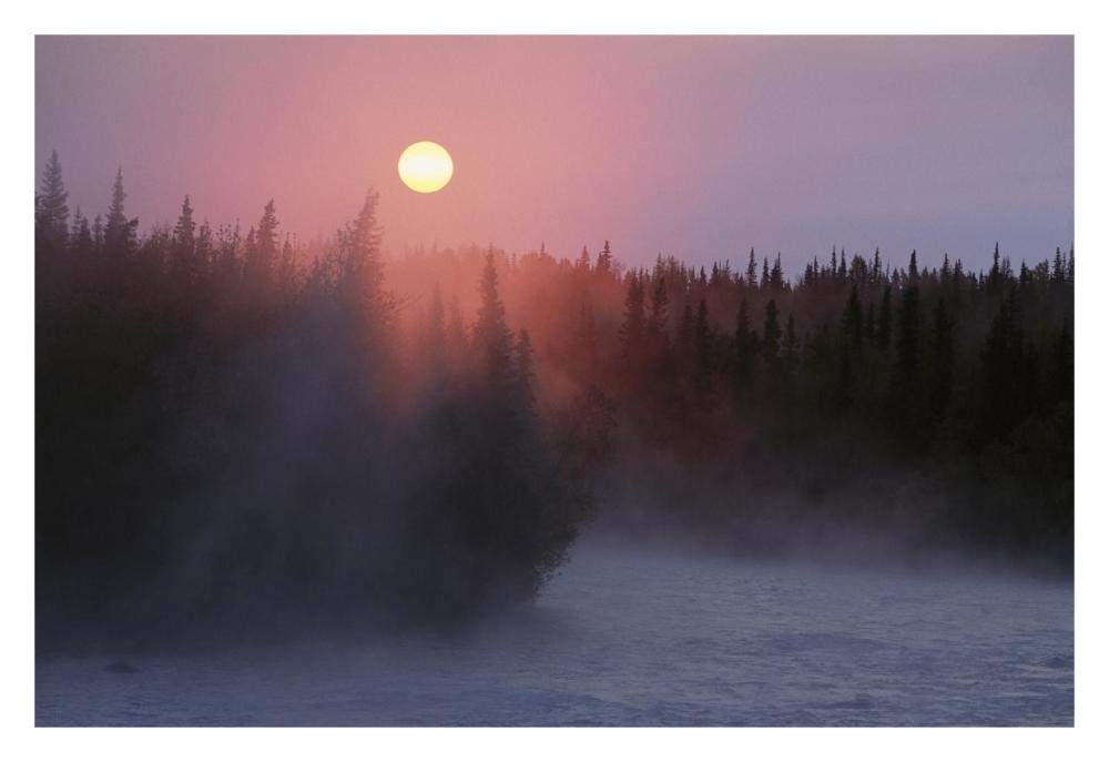 Sunrise Over Kasilof River, Kasilof, Alaska-Paper Art-32,,X22,,
