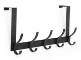 Optish Over The Door Hooks, Door Hanger Hooks for Hanging, Over The Doors Towel Racks for Bathroom with 10 Coat Hook, Coat Rack 