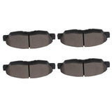 SCITOO Disc Brake Pads Kits D1578-8791 Semi Metallic Front Brake Pads Set Fit For Honda For Civic 2012-2014