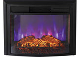 Greystone - Greystone 26 Electrical Fireplace, Remote, and Trim KIT, Curved