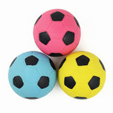 Pawdoer Squeaky Dog Toys, Soft Latex Rubber Squeaky Dog Ball for Small Dogs Puppies, Cute Bounce Squeak Toys Balls with Funny Cu