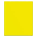 Office Depot Brand SchoolGrade 3Prong Paper Folder, Letter Size, Yellow