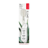 RADIUS Toothbrush Big Brush with Replaceable Head, Left Hand, Soft in Marble, BPA Free and ADA Accepted, Designed to Improve Gum