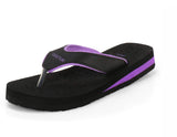 Ortho Joy Doctor Orthopedic Soft Slippers For Women (Black-Purple),Black-Purple,9,B08BCLMHJ9