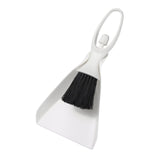 uxcell 2 Pcs Mini Dustpan and Brush Set, Small Broom and Dustpan Set for Office Tabletops Sofas Keyboards Home Cleaning Tool, Wh