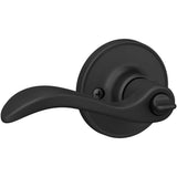 SCHLAGE J40SEV622 J40-SEV Seville Privacy Door Lever Set with Round Rose from The J Series