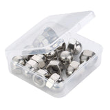 MewuDecor 1/2-13 Acorn Cap Nuts, 304 Stainless Steel 18-8, Bright Finish, 10 PCS