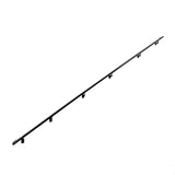 Modern Aluminum Handrail Grab Bar Kit, Adjustable Steel Brackets Included, Returns to Wall, Matt Black Powder Coat (15 Foot Hand