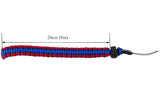 Allzedream Camera Wrist Strap Paracord Bracelet Adjustable for DSLR Binocular Cell Phone (Blue Red)