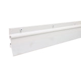 M-D Building Products 07179 36 in. White Aluminum and Vinyl Flex-O-Matic Screw-on Door Sweep