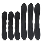 TOVOT 6PCS Magic Bun Maker 2 Sizes Bun maker for Hair Sponge Hair Donut Makers Hair Accessories (Black)