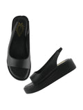 Shoetopia Women'S Heeled Sandal-8 Kids Uk (Lsr-Black)-Eu41,Black,8,B0D8QGRBGC