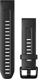 Garmin QuickFit 20 Black Silicone Band