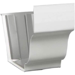 Amerimax Home Products 19209 4-Inch Galvanized Slip Joint, White