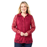 Lace Twin Sets Large Berry