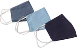 SHOP & SHOPPEE Pure Cotton Cloth, Mouth Nose Cover Face Mask Double Layer Cloth Mask (Washable & Reusable)3 Mask, Free Size,Mix