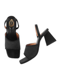 Shoetopia Women'S Heeled Sandal-2 Kids Uk (Girls-Oms-Black)-Eu38,Black,2,B0D54H34KW