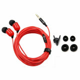 VizGiz 3 Pack 10FT Earbuds 3.5mm Stereo 3 Pole Headset Earphones 3 Meter Long Extension Wired Cord Cable Earphone Monitor in-Ear