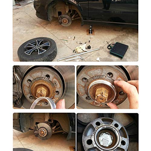 Alloy Aluminum Hub Centric Rings 106 to 100, Set of 4 - Performance Spigot Hubrings fit 100mm Vehicle Hub and 106mm Wheel Center