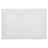 LUXPaper 6 x 9 Full Face Window Envelopes | Bright White | 28lb. Text | 250 Qty