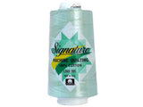 Signature Thread Cotton Qlt 40wt 3000yd Azure Notion, Multicolour