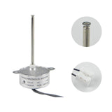 CHANCS TYC40 AC 12V Small Synchronous Gear Motor 5RPM CW/CCW InnerScrew Shaft Shaft Length 74MM for Christmas Decoration