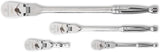 GEARWRENCH 4 Piece 1/4, 3/8 & 1/2 Drive 120XP Flex Head Ratchet Set | 81230P
