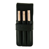 Raphael Le Voyageur 3Brush Travel Set, Black Wallet