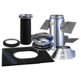 Selkirk Metalbestos 6TPCK Pitched Ceiling Support Kit Stainless, Stainless Steel