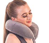 Soulvita UShaped Soft Neck Pillow With Memory Foam | Multipurpose Travel Headrest For Neck, Head & Chin Support | Ideal For Fli
