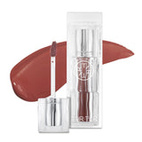 TIRTIR Waterism Tinted Lip Gloss #05 Scotch Shot, 0.14 Fl Oz - Kiss Ready Lipgloss, 12H Long Lasting Non Sticky Natural Tinted G