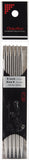 CHIAOGOO 6Inch Double Point Stainless Steel Knitting Needles, 8/5mm