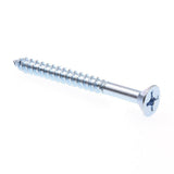 Prime-Line 9036610 Wood Screws, Flat Head, Phillips Drive, #14 X 2-1/2 In., Zinc Plated (100 Pack)