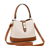 Adisa Women'S Girls Bucket Cross Body Bag With Sling (Sl5139-Off White),Off-White,,B0D7739W64