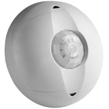 Leviton OSC04I0W Ceiling Mount Occupancy Sensor, PIR, 360 Degree, 450 sq. ft. Coverage, SelfAdjusting, White
