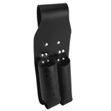 Klein Tools 5118RT Linemans Pouch, Leather Tool Holder for Pliers and Folding Rule with Tunnel Connection